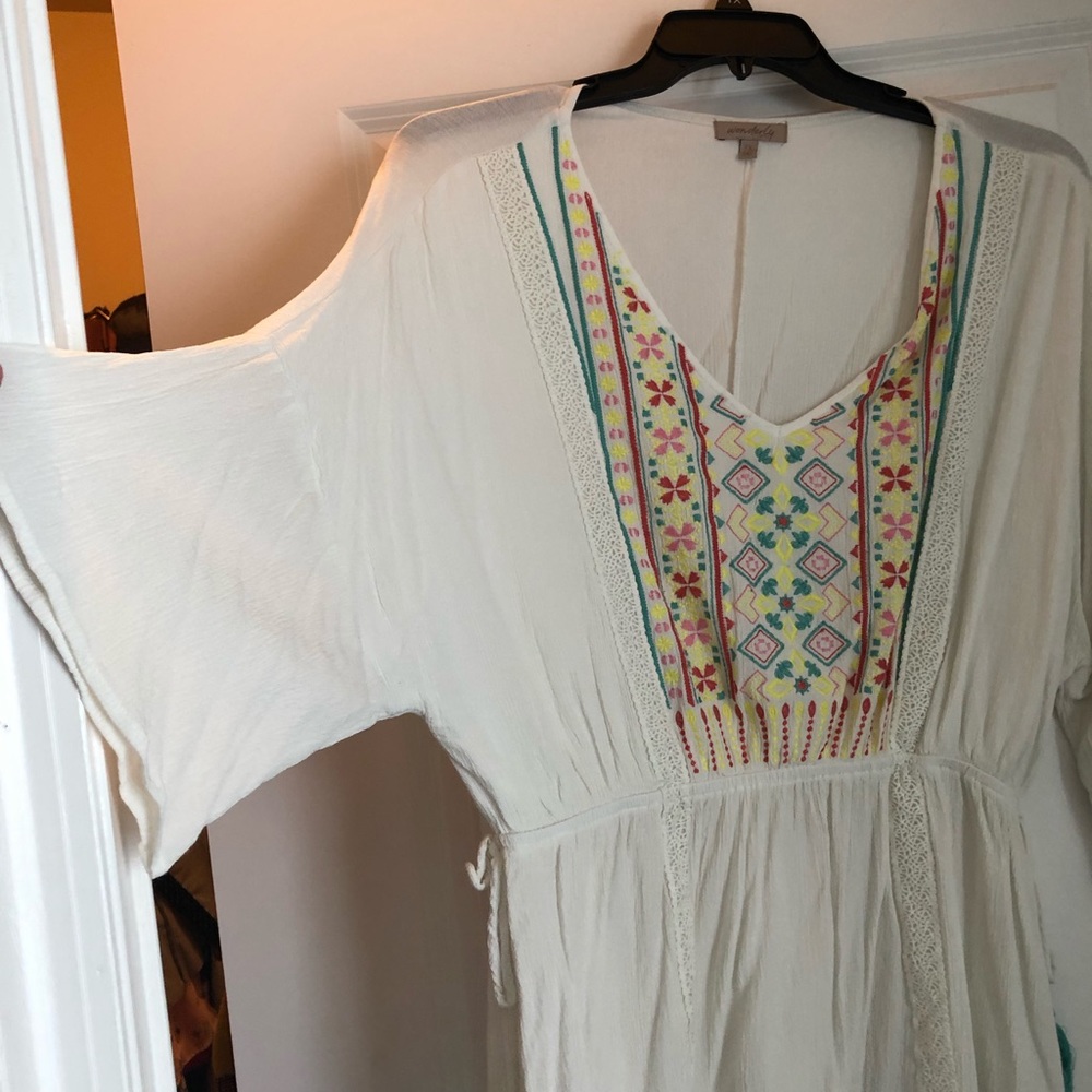 Shirt with side ties. Purchased from Belk.